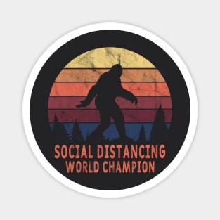 Social Distancing World Champion Magnet